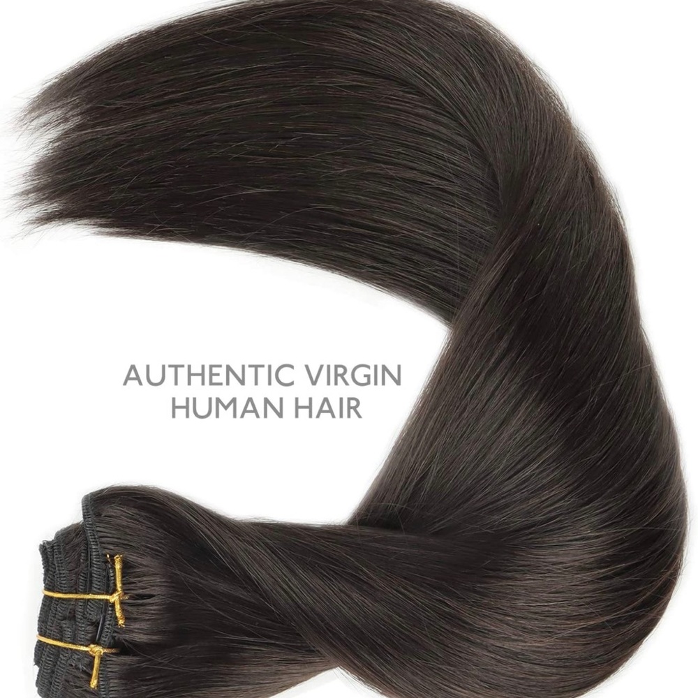 22” Seamless human hair extensions